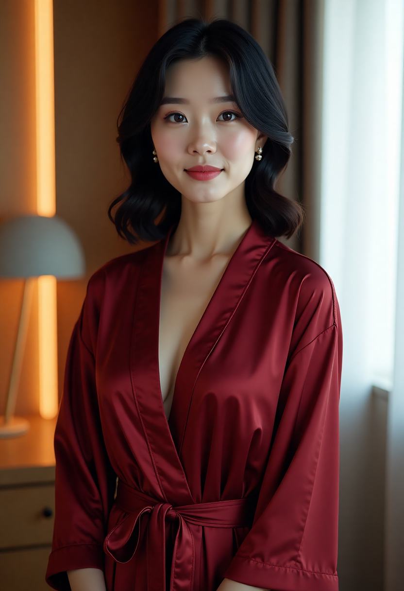 夜色中亮灯的火车车窗